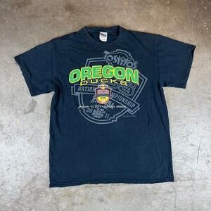 2011 Oregon Ducks BCS Championship T-shirt streetwear Size men's Medium
